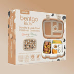 Bentgo Kids 5-Compartment Leak-Proof Bento-Style Lunch Box (Whimsy & Wonder Collection) - Ideal for Ages 3-7, Drop-Proof & Durable, Dishwasher Safe, & PFAS & BPA-Free Materials (Spots & Dots)