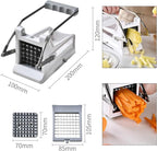 French Fry Cutter, with Different Blade Sizes,Featuring Non-slip Cuction Bases,Work for Potatoes, Carrots, Cucumbers, etc.