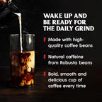 Death Wish Coffee Dark Roast Grounds - Bold Intense Blend of Arabica & Robusta Beans - USDA Organic Ground Coffee - 80 oz.