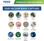 30 Pack Style 7 Vacuum Bags for Bissell Upright Vacuum Cleaner, Premium SuperVac Vacuum Bags Part # 32120