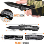 Fiance Gifts for Him, Multitool Knife, Fiance Gifts, Fiancé Christmas Practical Gift, Fiancé Gift for Camping, Hiking, Fishing, 20 in 1 Multitool