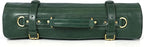Leather Knife Roll Storage Bag, Elastic and Expandable 10 Pockets, Adjustable/Detachable Shoulder Strap, Travel-Friendly Chef Knife Case (Copper, Leather)