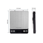 500g Precision Digital Pocket Scale, 0.01g Resolution, Includes a Calibration Weight
