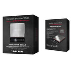 Salter Heston Blumenthal Precision 1140A HBBKDR Digital Kitchen Scales - Premium Compact Baking/Cooking Scale, for Weighing Food/Coffee and Liquid, 0.5 g Increments, Slim, Stainless Steel/Black