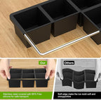 Samuelworld Large Ice Cube Tray with Lid and Bin: 2 Inch Silicone Old Fashioned Ice Cube Mold with Lid and Bin, Big Square Ice Cube Maker for Whiskey-3 Color (With Ice Tong)