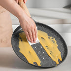 Crepe Pan, 9.5 Inch Griddle Pan, Nonstick Flat Skillet Dosa Tawa Comales Para Tortillas Pancake Pans, Nonstick Crepe Pans for All Stoves (9.5 Inch)