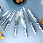 Knife Set with Block Knife Set German Stainless Steel 17 Piece Kitchen Knife Set Knife Knives Set，We Will also Throw In 1 Box Of 5 Piece Wine Corkscrew Set!