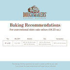 Doughmakers 9" x 13" Cake Commercial Grade Aluminum Bake Pan
