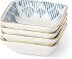 Lenox Blue Bay 4-Piece Stacking Dip Bowl Set, 0.95 LB