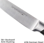 linoroso Paring Knife 3.5 inch Small Kitchen Knife with Elegant Gift Box, Sharp Forged German Carbon Stainless Steel Fruit Knife, Full Tang, Ergonomic Handle-Classic Series