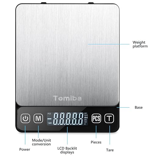 500g Precision Digital Pocket Scale, 0.01g Resolution, Includes a Calibration Weight
