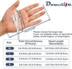 Dowellife Cut Resistant Gloves Protection, Safety Kitchen Cuts Gloves for Oyster Shucking, Fish Fillet Processing, Mandolin Slicing, Meat Cutting and Wood Carving, 1 Pair (Small)