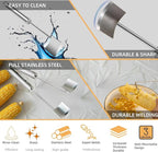 2 Pack Corn Cob Peeler, Corn Stripper, Corn Peeler for Corn on the Cob, Corn Cob Stripper Tool, Efficient Design Perfect for Dining Enthusiasts