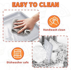 Non-Stick Ceramic Baking Sheet Set of 2, 15 * 10 inch Naturally Slick Ceramic Coating - Non-Toxic, PTFE & PFOA Free - Perfect for Baking, Roasting, and More (Baking Sheet & Grill Net)