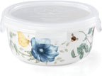 Lenox Butterfly Meadow Round Serve and Store, Small
