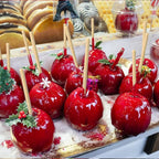 400 pcs Candy Apple Skewer Sticks, PEOUWNES 5mm 5.5 inch Caramel Apple Sticks, Corn Dog Sticks, Rock Candy Stick, Bamboo Skewers for Corn Cob Kabob, Lollipop, Grill
