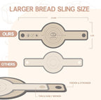 Silicone Bread Sling Oval and Round, 2 PCS Nonstick＆Reusable Bread Baking Mats, Easy-To-Clean Dutch Oven Liners, Sourdough Bread Baking Supplies