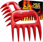 Mountain Grillers 2 Pack Bear Meat Claws - Heat Resistant and Durable Meat Shredder Claws for Pulled Pork, Chicken, and Beef - Ergonomic Handle for Grilling and Smoking - Essential Smoker Accessories