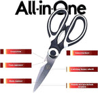 RAZIZ Kitchen Shears – Stainless Scissors, Heavy-Duty & Multiuse