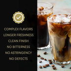 Beyond 85 Espresso Colombian Coffee – 340g Whole Bean Espresso – Bold & Smooth Whole Beans for Rich Crema – Best Coffee Beans for Lattes, Cappuccinos & More
