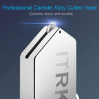 Glass Cutter 2mm-20mm, Upgrade Glass Cutter Tool, Pencil Style Oil Feed Carbide Tip for Glass Cutting/Tiles/Mirror/Mosaic.