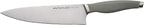 Rachael Ray Cutlery Japanese Stainless Steel Knives Set with Sheaths, 8-Inch Chef Knife, 5-Inch Santoku Knife, and 3.5-Inch Paring Knife, Gray