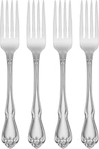 Oneida True Rose Dinner Forks, silver set of 4