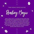 Joffrey's Coffee - Disney French Bistro Blend, Artisan Dark Roast, Arabica Coffee Beans, Full-Bodied with Smoky Sweetness, Brew or French Press (Whole Bean, 11 oz)