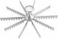 Winware 10-Cut Aluminum Pie and Cake Marker