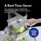 New Star Foodservice 1029055 Extra Heavy Duty Aluminum Frame Vegetable Slicer Lettuce Cutter