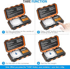 (New Version) AMIR Professional Digital Scale, 20g Pocket Scale with 0.001g Accuracy, Electronic Smart Scale with 20g Calibration Weight (Battery/Tweezers Included)