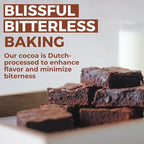 Dutch Processed Cocoa Powder (5 lb) Unsweetened, Extra Rich Cocoa Flavor, 22-24% Fat, Premium Culinary Grade, Non-GMO Sourced, Fair Trade Certified, Perfect Cocoa for Baking and Cooking