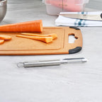 Restaurantware-German Standard 7.6 Inch Vegetable Peelers, 6 Dishwashable Hand Peelers - Ultra Sharp Blades, Ergonomic Handles, Stainless Steel Potato Peeler, For Zucchini, Carrot, Or, More