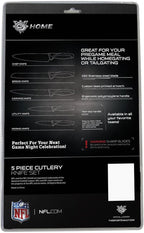 The Sports Vault NFL Dallas Cowboys 5-Piece Kitchen Knife Set