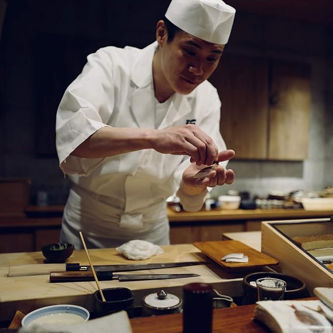 JapanBargain 1551, Non-Stick Yanagiba Sashimi Knife Japanese High Carbon Stainless Steel Sushi Chef Knife Made in Japan, 200mm