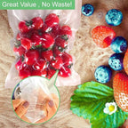 O2frepak 4Pack 8x50 Rolls (Total 200Feet) Vacuum Sealer Bags Rolls with BPA Free,Heavy Duty Vacuum Sealer Storage Bags Rolls,Cut to Size Roll,Great for Sous Vide
