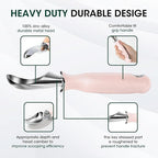 Beneno Heavy Duty Ice Cream Scoop - Upgraded Anti-Fracture Design, Comfortable Grip Long Handle, Effortless Scooping & Dishwasher Safe, Pink