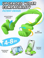 Stocking Stuffers for Teens Boys Girls Cell Phone Stand: Upgrade Adjustable Thumbs Up Lazy Phone Holder for Desk Fun Birthday Gifts for Grandma Adults Husband from Wife