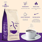Coffee Bean Direct Grandfather's Blend®, Whole Bean Coffee, Mixed Roast Level, 2.5 Pound Bag (Pack of 1)