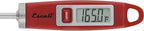 Escali DH1 Gourmet Digital Meat Thermometer with Extra Long Probe, NSF Certified, Red