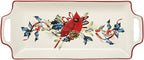 Lenox 880134 Winter Greetings Hors D'Oeuvre Tray, Christmas & Holiday Hosting