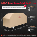 Comnova Griddle Cover for Blackstone 36 Inch Griddle Without Hood - 600D Flat Top Griddle Cover for Blackstone 36" Griddle Without Hood, Outdoor Cover Heavy Duty Waterproof for Blackstone 36" Griddle