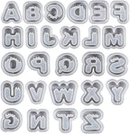 26 Pack Small Matte Letter Mold Set - Alphabet, Animal & Clay Molds for Resin Casting, Candle Making & Home Decor