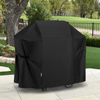 SunPatio BBQ Grill Cover 52 Inch, Outdoor Durable Waterproof Gas Barbecue Cover, Compatible for Weber Spirit 200 and 300 Series, Charbroil and Kenmore Grills, Compared to Weber 7106, 52" x 26" x 43"H