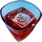 3D Rose Whiskey Large Ice Cubes Tray,Big Silicone Square Ice Grid Mold,Ice Making Box, Durable and Easy Release, Suitable for Homemade Freezer, Cocktails, Iced Coffee, and Cold Drinks