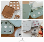 Moss and Fawn Ice Cube Tray - Forage Feeder Freezer & Teething Popsicle Mold for Breast Milk, Formula, Bone Broth, Purees, & Baby Food - BPA, Lead, & PVC-Free - Bloom