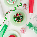 Sweets Indeed Christmas Sprinkles Mix – 10.90 oz Holiday Blend | Edible Jimmies, Nonpareils & Sugar Pearls for Decorating Christmas Cookies, Cakes, Cupcakes & Festive Desserts