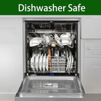 Silverware Organizer 2 Pieces Utenisl Organizer Holder Kitchen Drawer Organizer Plastic Silverware Tray for Drawer Flatware Organizer 5 Compartment White