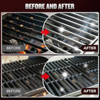Steam Grill Brush Bristle Free, Safe Cleaning BBQ Grill Brush with Scraper, Replaceable & Dishwasher-Safe Scrub Head, Grill Cleaner Tool with Durable Ergonomic Handle, Red
