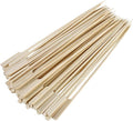 Gmark Bamboo Paddle Skewers 10" 100pc/Bag, Kabob Skewers, BBQ Skewers for Outdoor Grilling GM1074